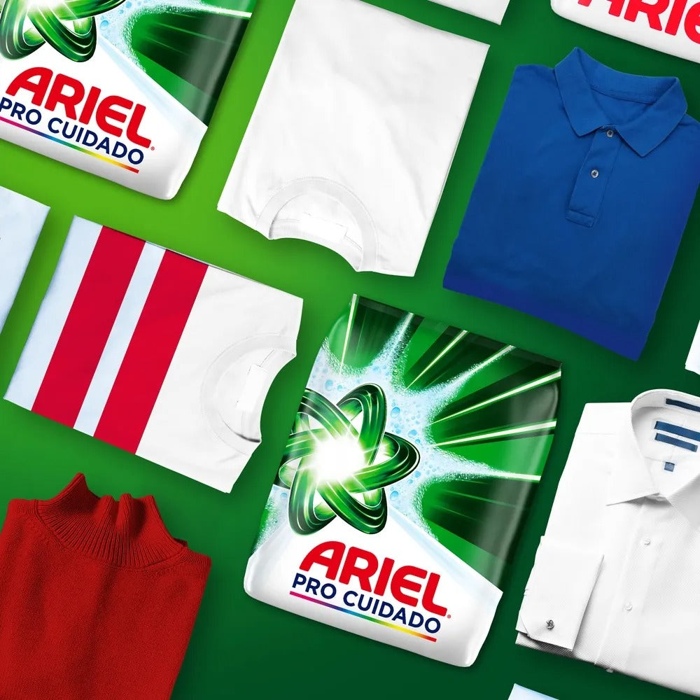 Detergente en Polvo Ariel Regular  Pro Cuidado  720Gr