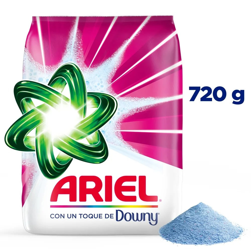 Detergente en Polvo  Ariel Touch Con Downy 720Gr