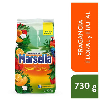 Detergente en Polvo Marsella Amazonia Tropical 730G