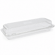 Envase Bisagra Darnel Pet con Tapa 12 X 4 1/2 Paquete x 25 un.