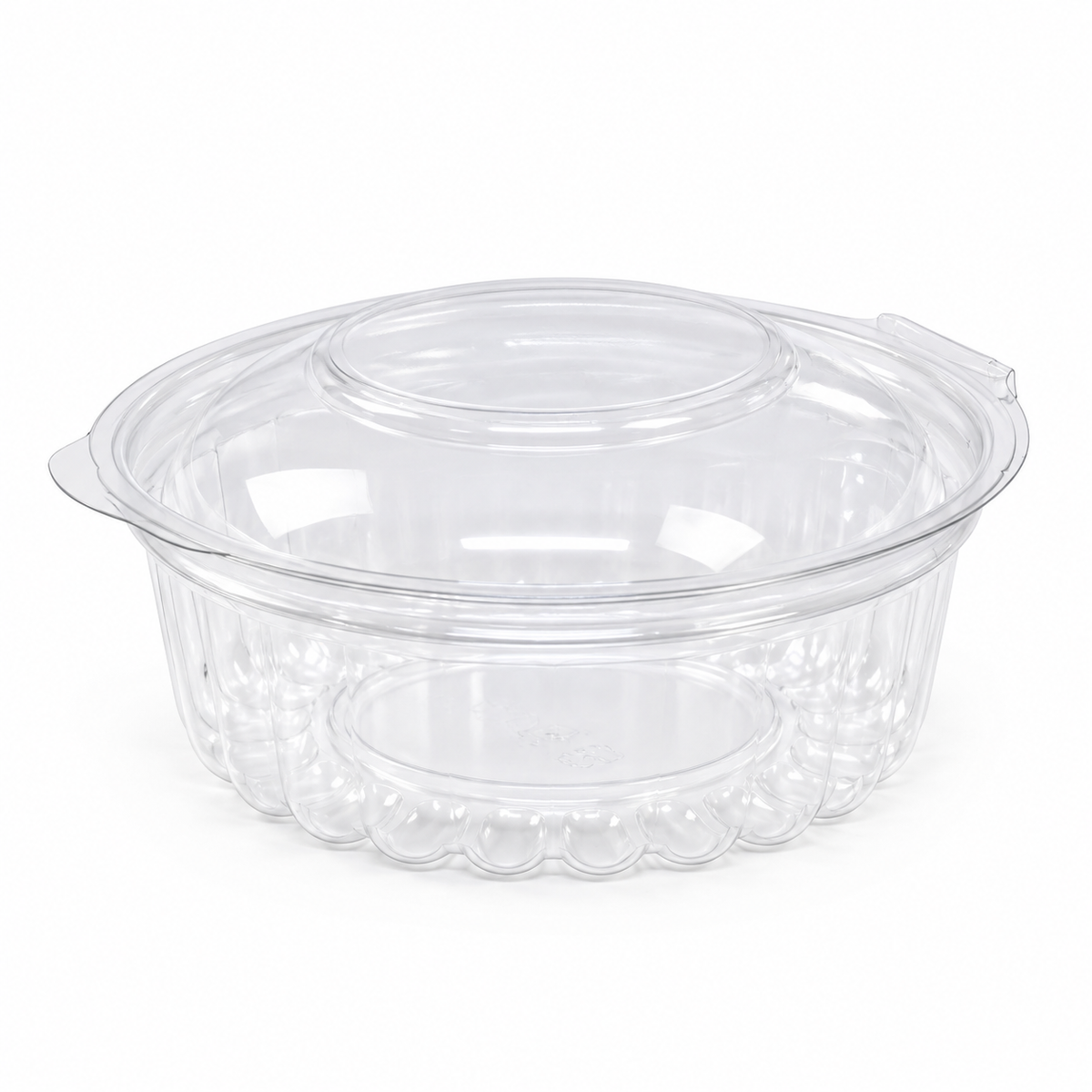 Envase Bisagra SMP Pet con Tapa Transparente Paquete x 25 un.