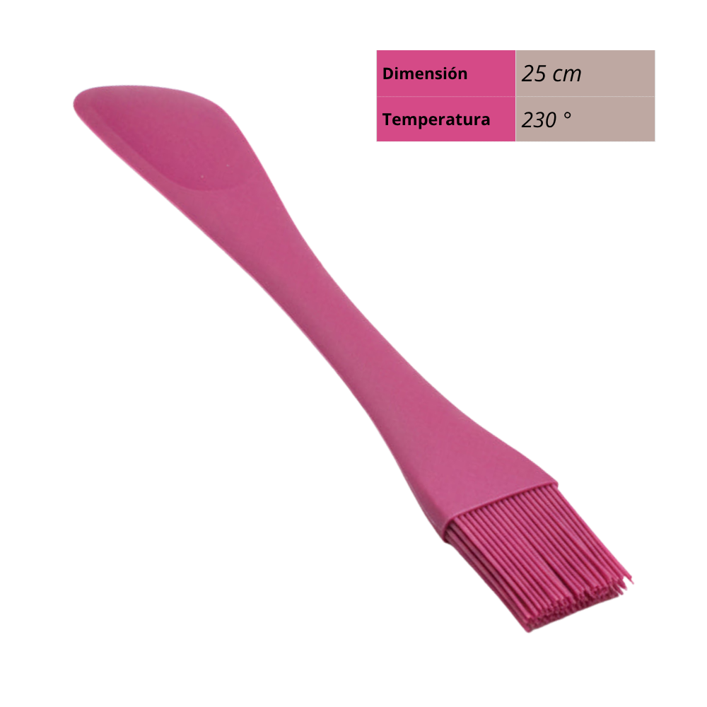 Espatula con Pincel de Silicona Press