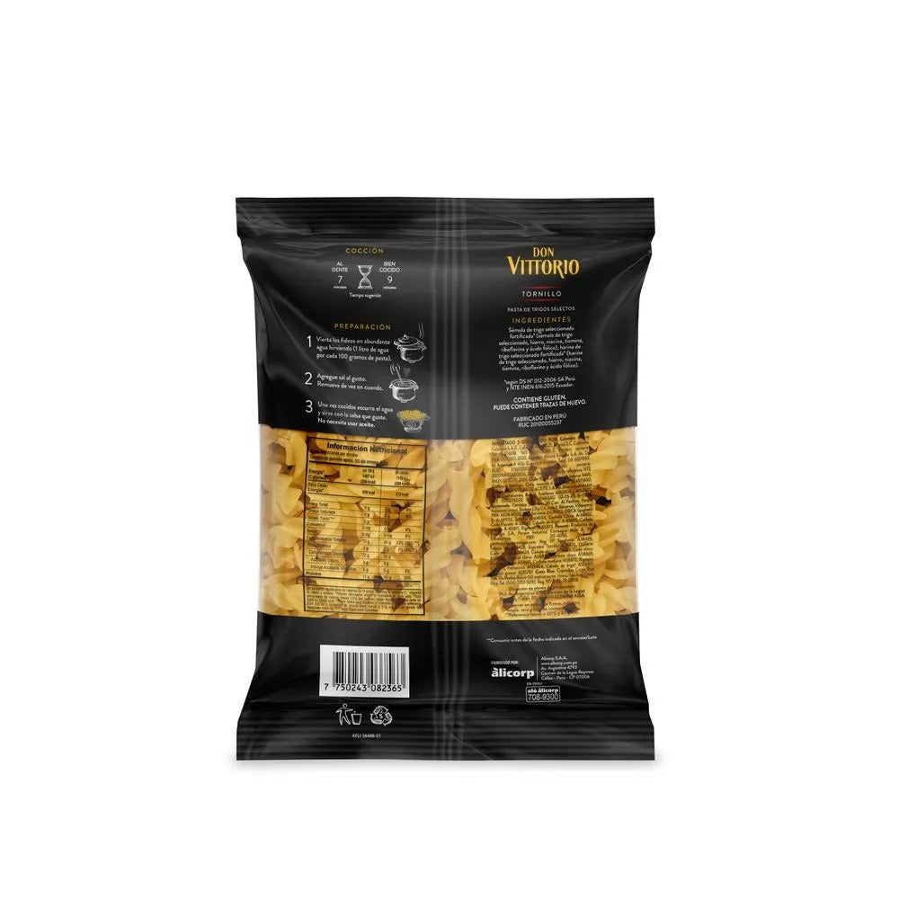 Fideos Don Vittorio Canuto Chico Bolsa 250g