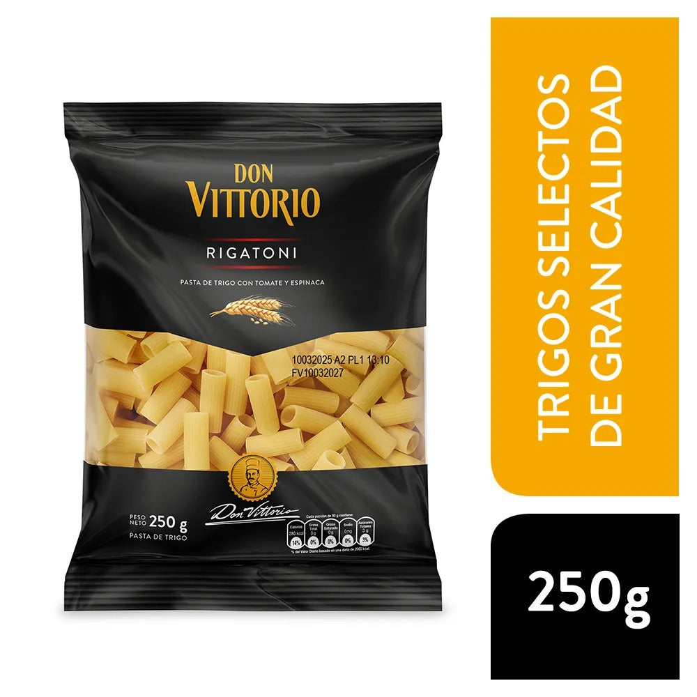 Fideos Don Vittorio Rigatoni Bolsa 250g