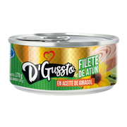 Filete De Atún en Aceite Vegetal Dgussto 170gr