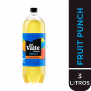 Frugos Del Valle Fresh Fruit Punch Granad Botella 3L