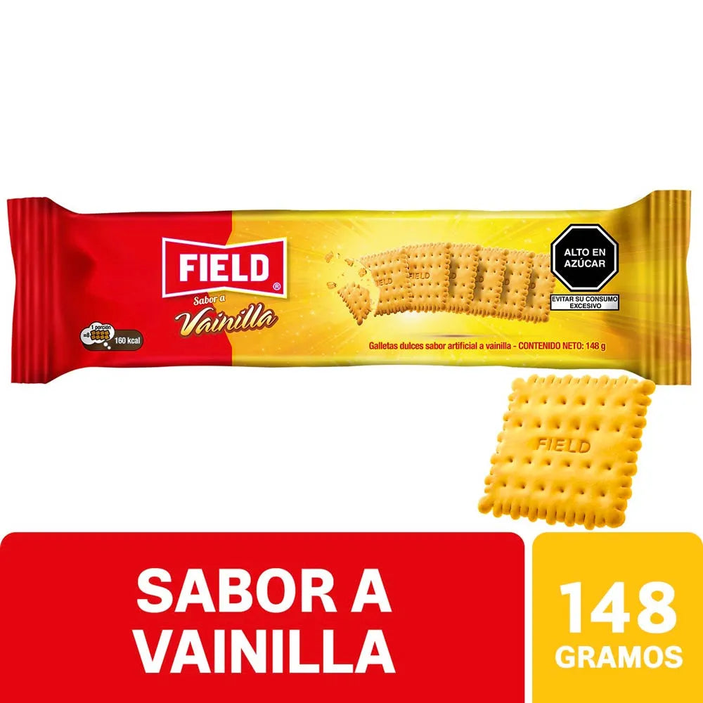 Galletas Field Galletas Vainilla Familiar 148g
