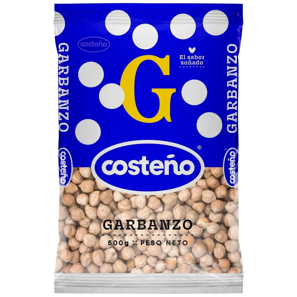 Garbanzo Costeño Bolsa 500g