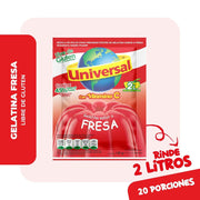 Gelatina Universal de Fresa Sobre 130gr