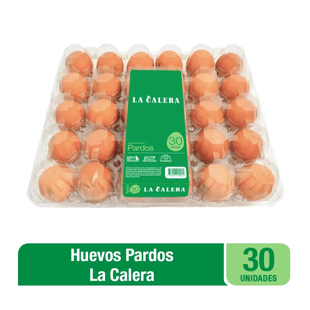 Huevos Pardos La Calera Paquete 30un.