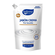 Jabón Líquido Crema Ballerina Piel Sensible 750ml