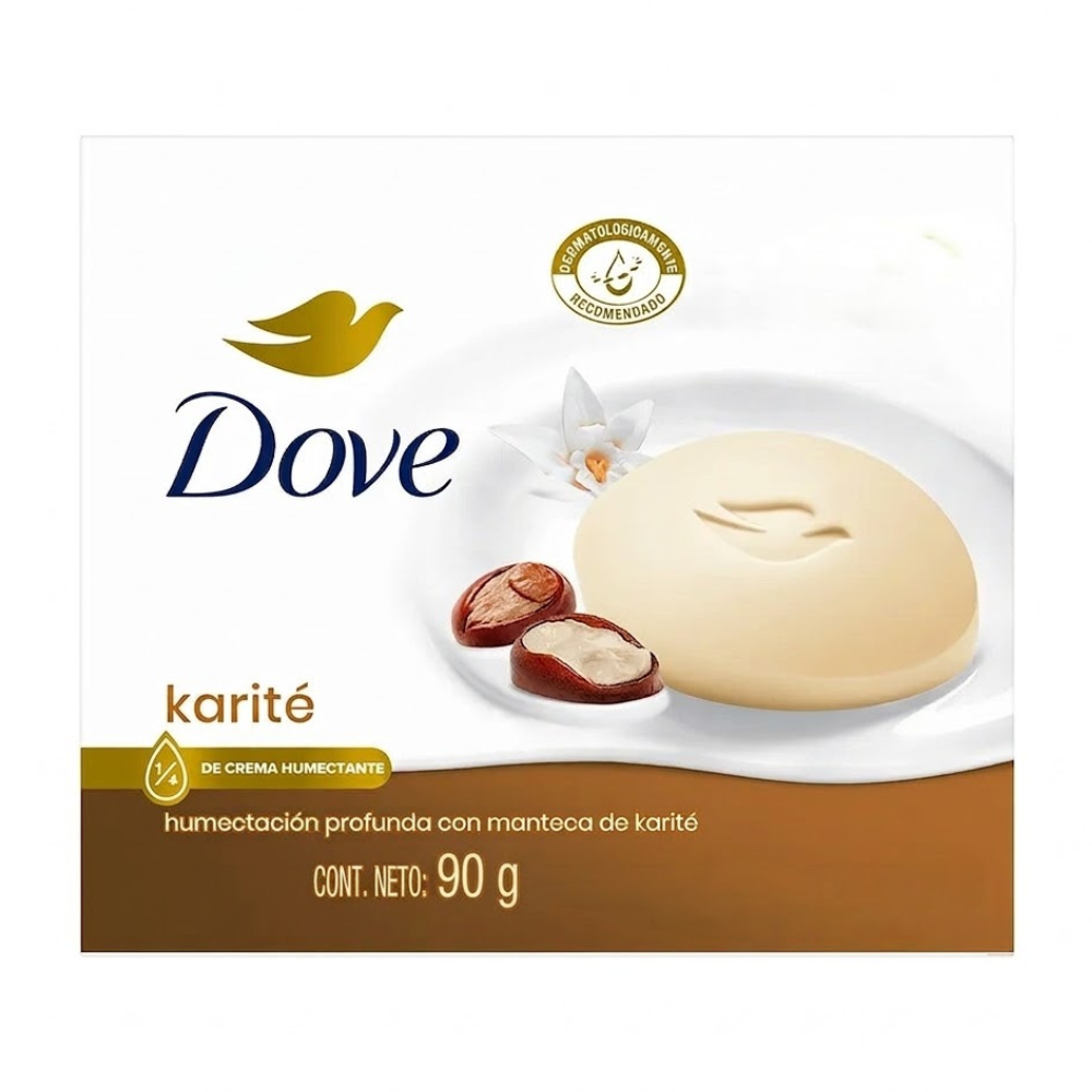 Jabón de tocador Dove Karite en Barra 90gr