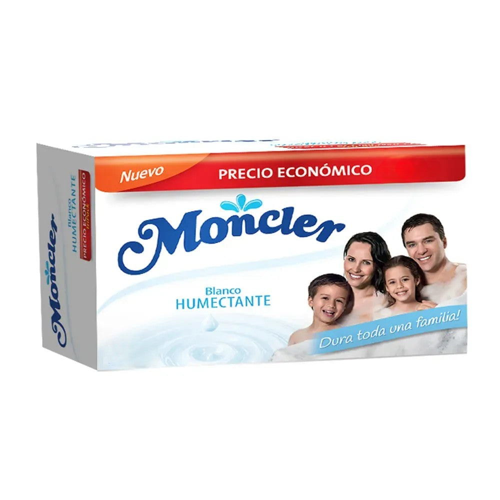 Jabón de tocador Moncler Humectante Blanca en Barra 145gr