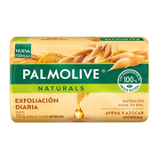 Jabón de tocador Palmolive Natural Avena Y Azúcar Morena en Barra 110gr