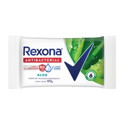 Jabón de tocador Rexona Antibacterial Bambú y Aloe en Barra 110gr
