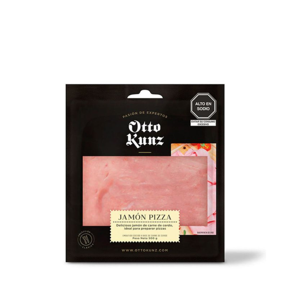 Jamón Pizza Otto Kunz Paquete 500gr