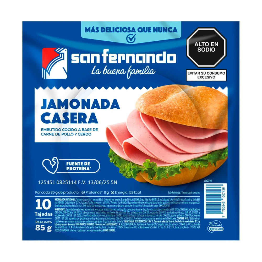Jamonada Casera San Fernando 85gr