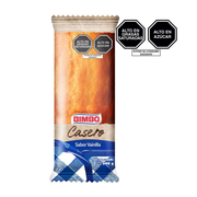 Keke Bimbo Casero Sabor Vainilla Bolsa 340 gr