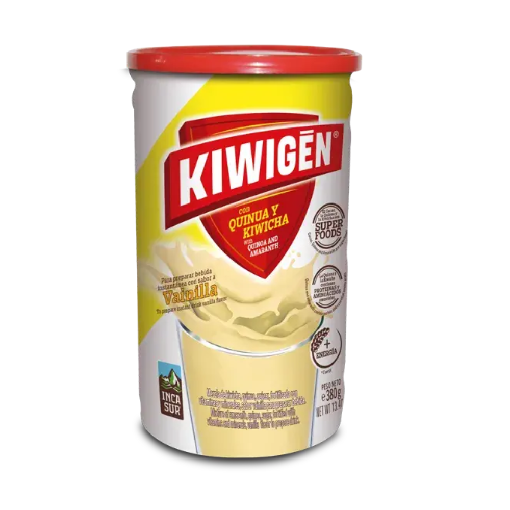 Kiwigen Sabor Vainilla Incasur Pote 380gr