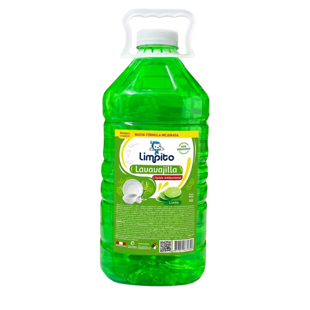 Lavavajilla Limpito Aroma Limón 1 Galón 3.785ml