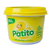 Lavavajilla en Crema Patito Aroma Limón Pote 1000gr