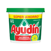 Lavavajilla en Pasta Ayudín Aroma Limón y Sábila Pote 520gr