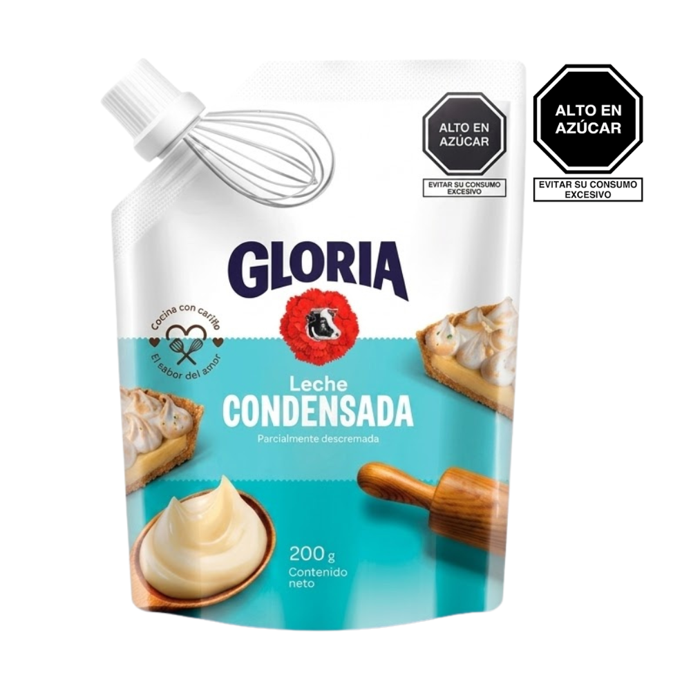 Leche Condensada Gloria Doypack 200 gr