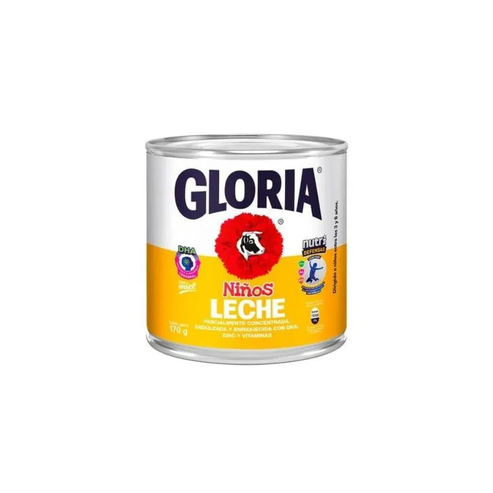 Leche Evaporada Gloria Baby Niños Lata 170g