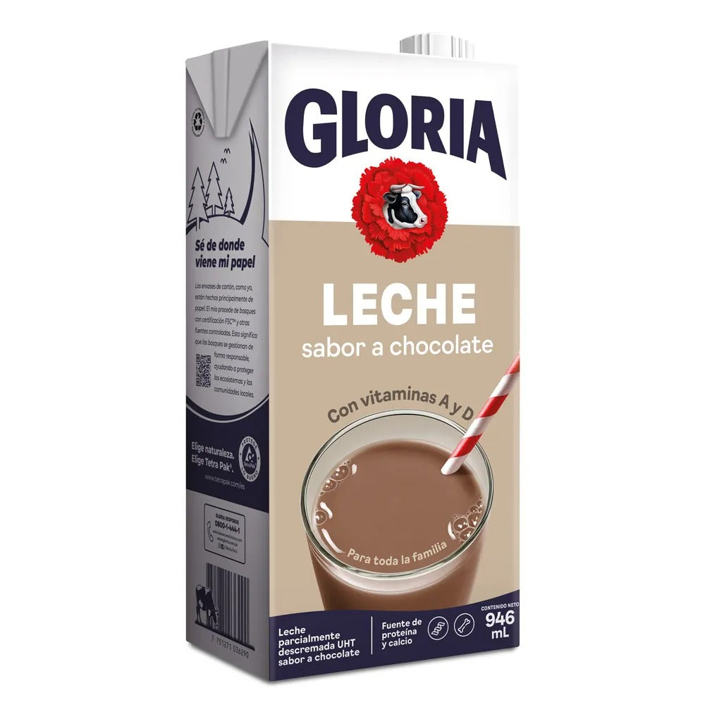 Leche Sabor Chocolatada Gloria 946ml
