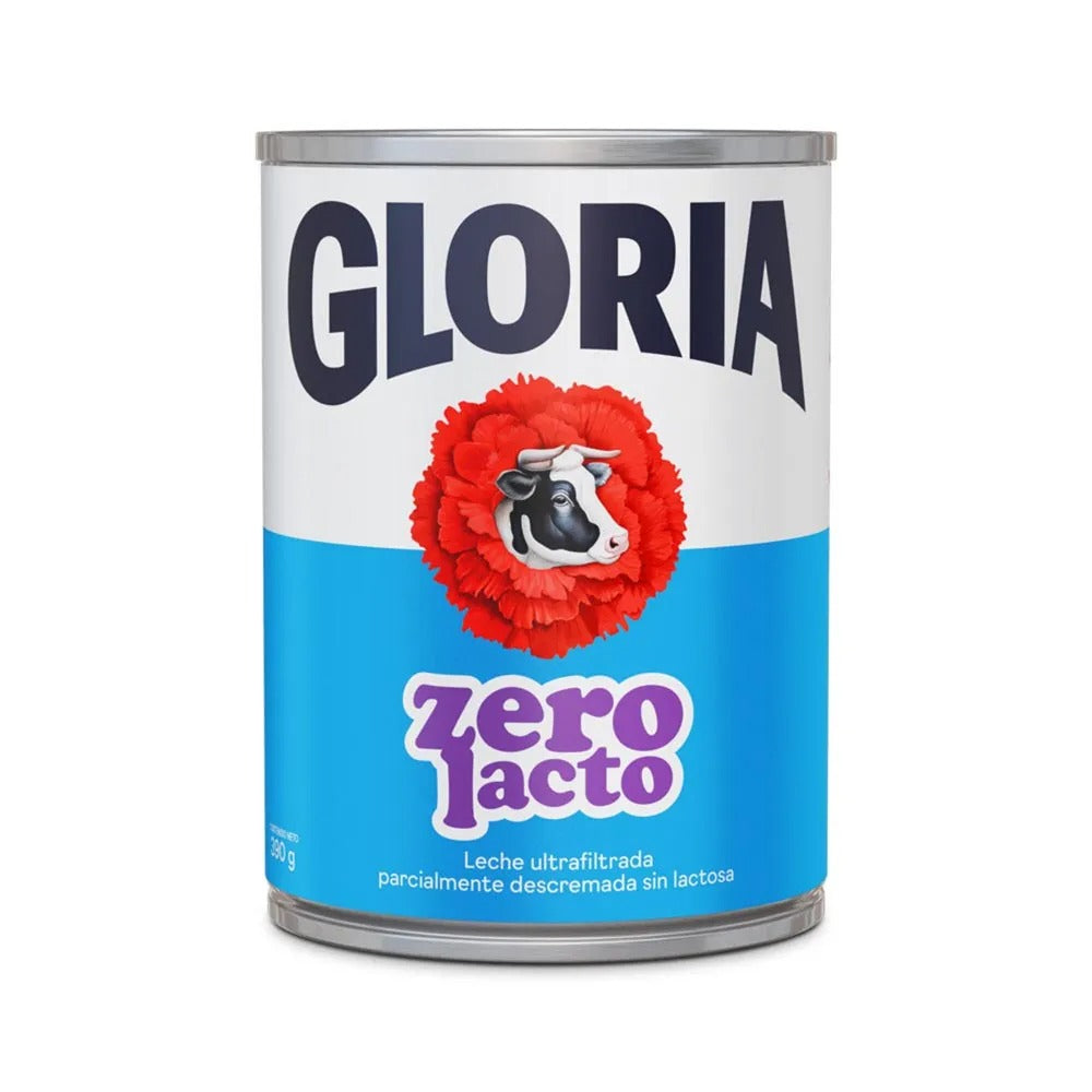 Leche Ultrafiltrada Gloria Sin Lactosa Zero Lacto 390g