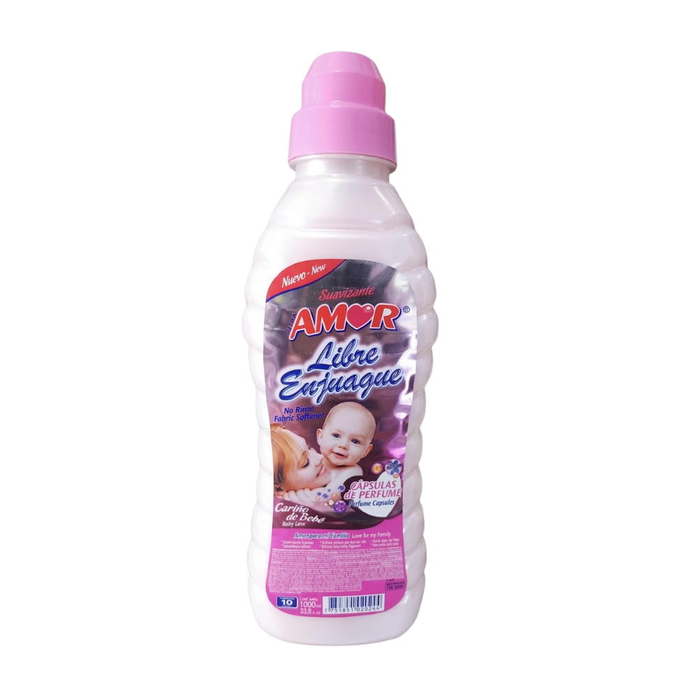 Libre Enjuague Amor Aroma Bebe Frasco 1Lt