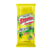 Limpiador en Polvo Sapolio Pulidor Multiuso para Cocina Limón Bolsa 450gr