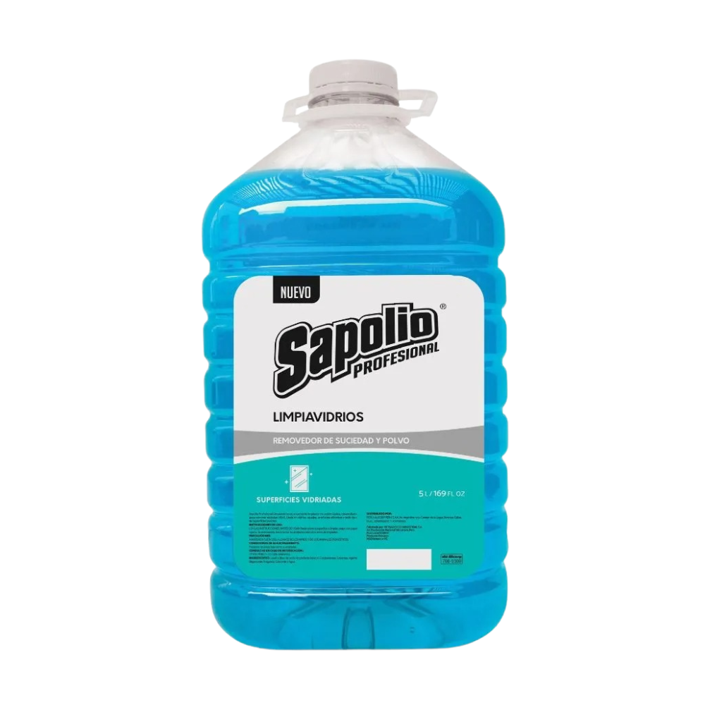 Limpiavidrios Sapolio Aroma Lavanda Botella 5Lt