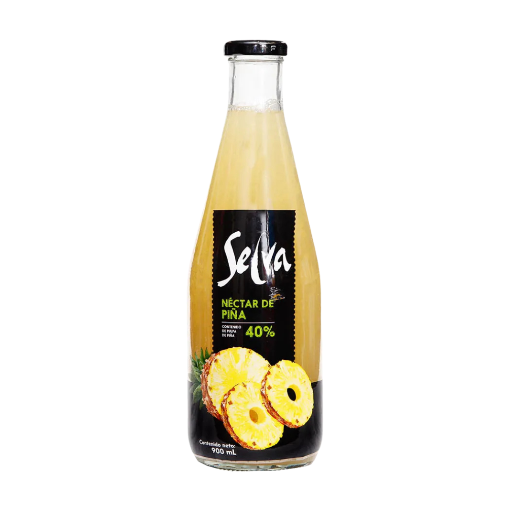 Néctar de Piña Selva Botella de Vidrio 900 ml