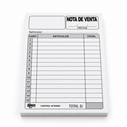 Nota de Venta Comercial