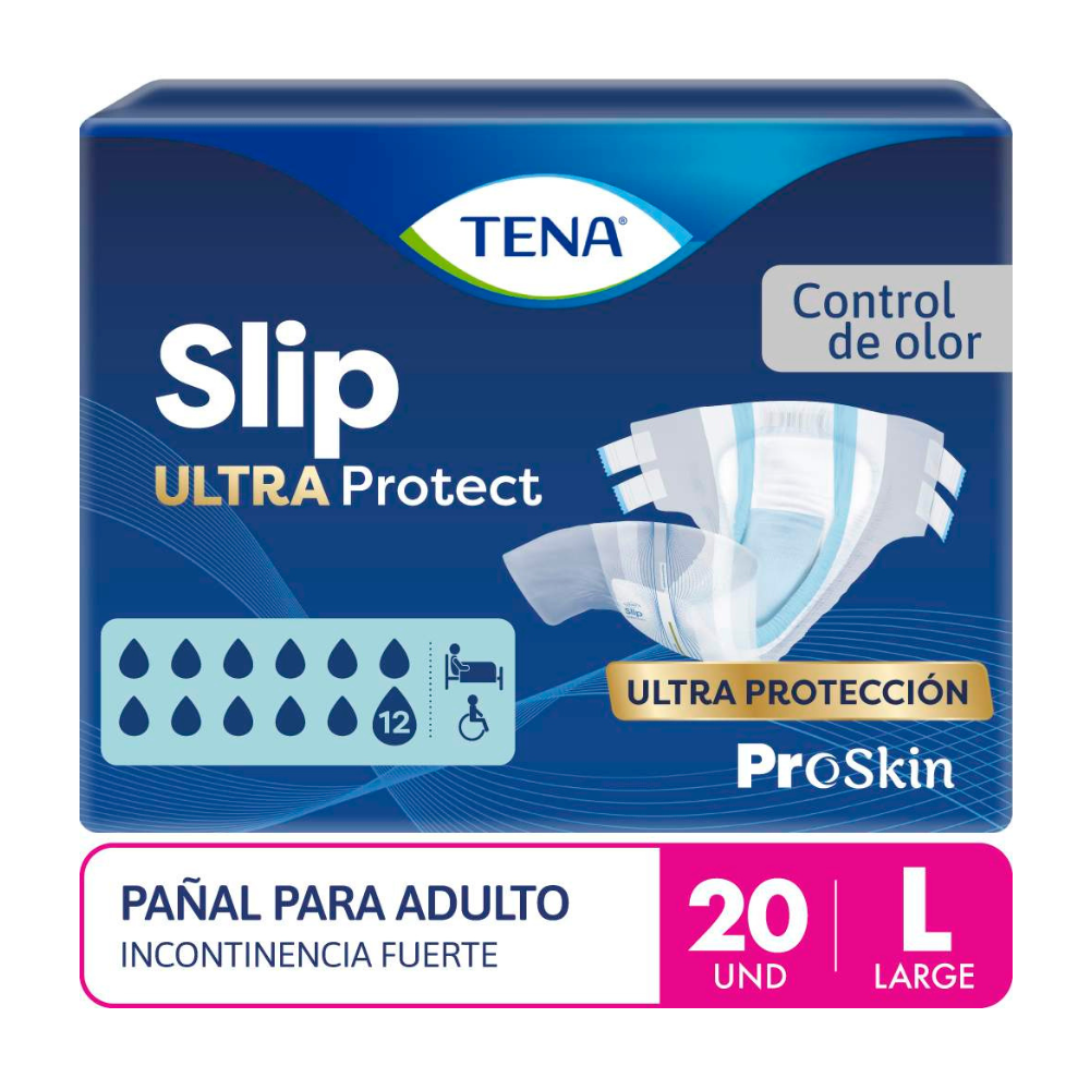 Pañal para Adulto Tena Slip Ultra Talla L 20un.