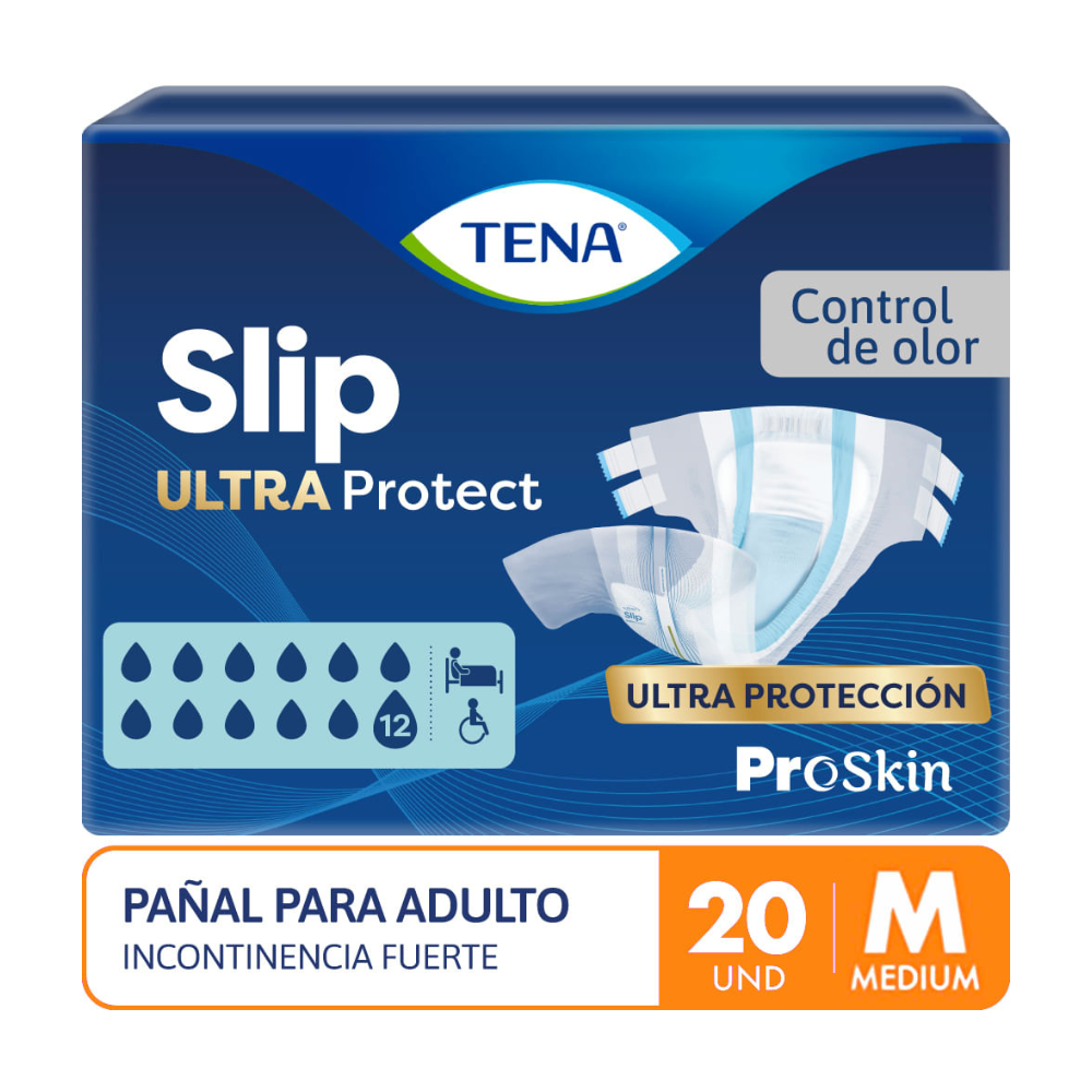 Pañal para Adulto Tena Slip Ultra Talla M 20un.