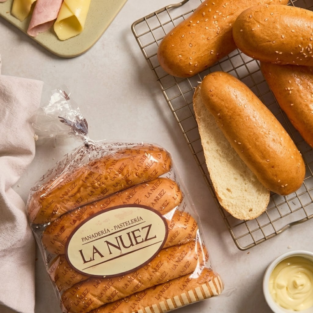 Pan Hot Dog La Nuez Bolsa 240 gr