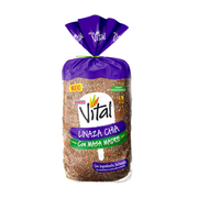 Pan de Molde Bimbo Multicereal Vital con Linaza y chia Bolsa 600 gr