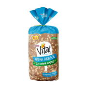 Pan de Molde Blanco Bimbo Vital de Avena y Girasol Bolsa 360 gr