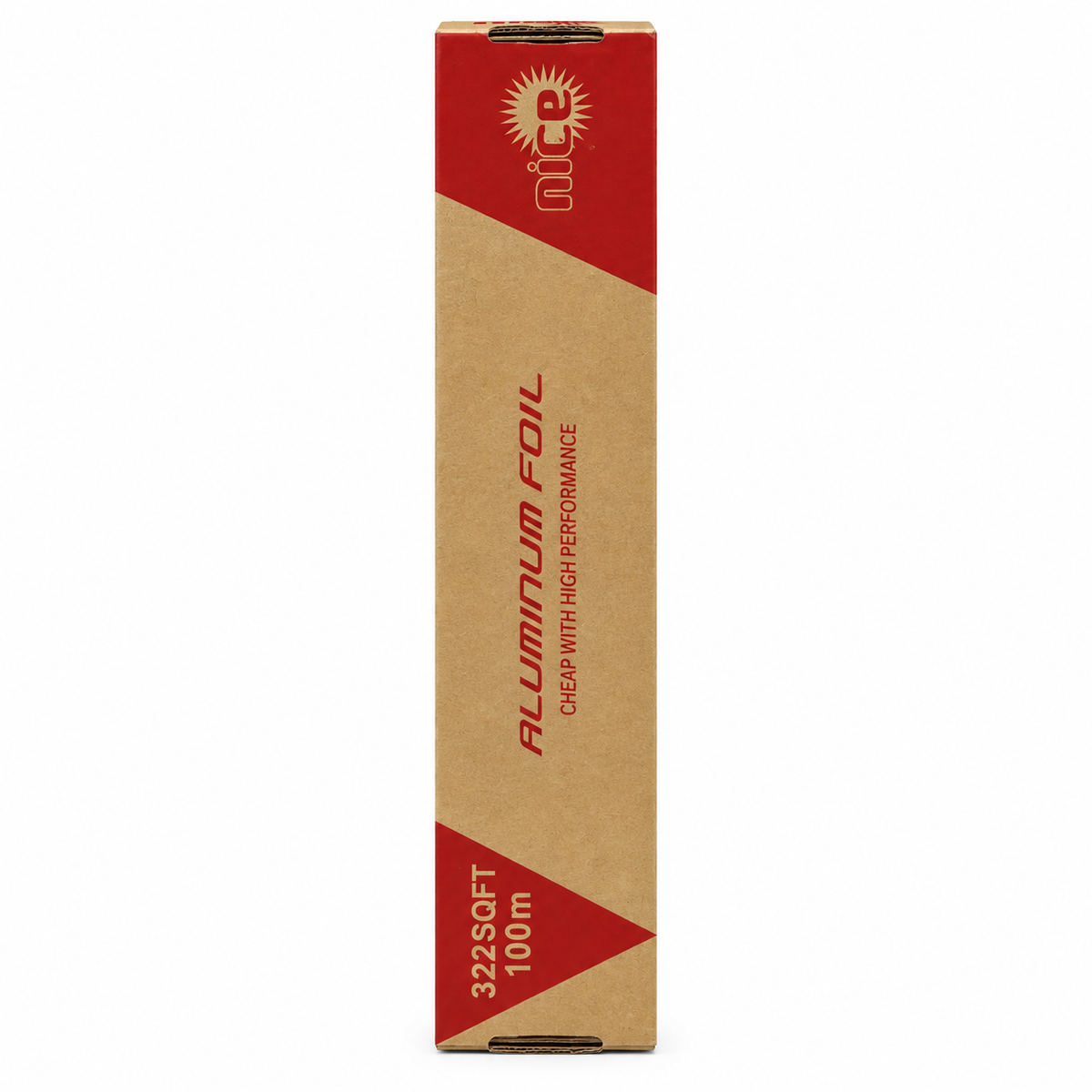 Papel Aluminio Nice en Rollo 30 cm x 100 m