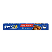 Papel Aluminio Triple B en Rollo 30 cm x 7.5 m