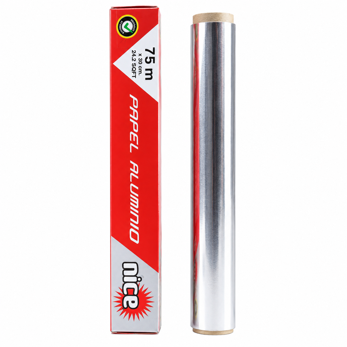 Papel De Aluminio Nice en Rollo 7.5 m
