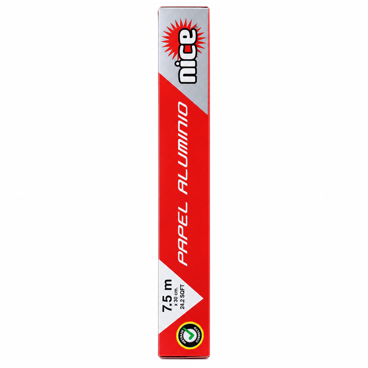 Papel De Aluminio Nice en Rollo 7.5 m