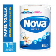 Papel Toalla Nova Ultra Absorbente 84 Hojas