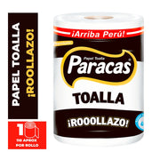 Papel Toalla Paracas Negro Rollazo