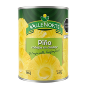 Piña en Rodajas Valle Norte Lata 565gr