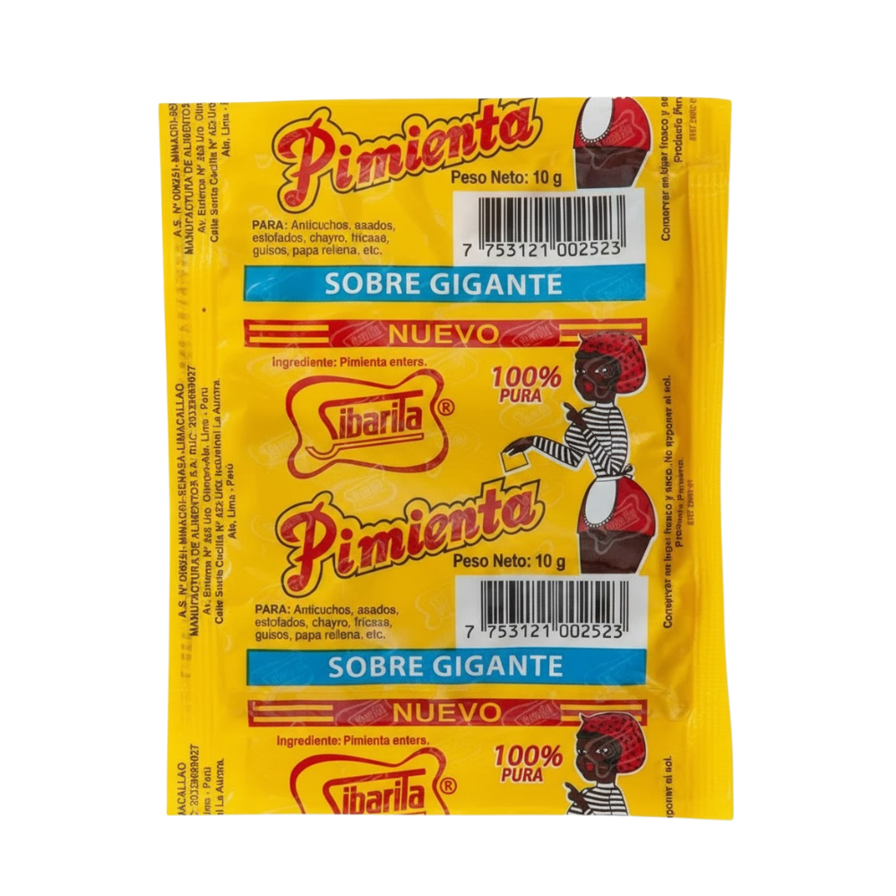 Pimienta Gigante Sibarita Sobre 10gr