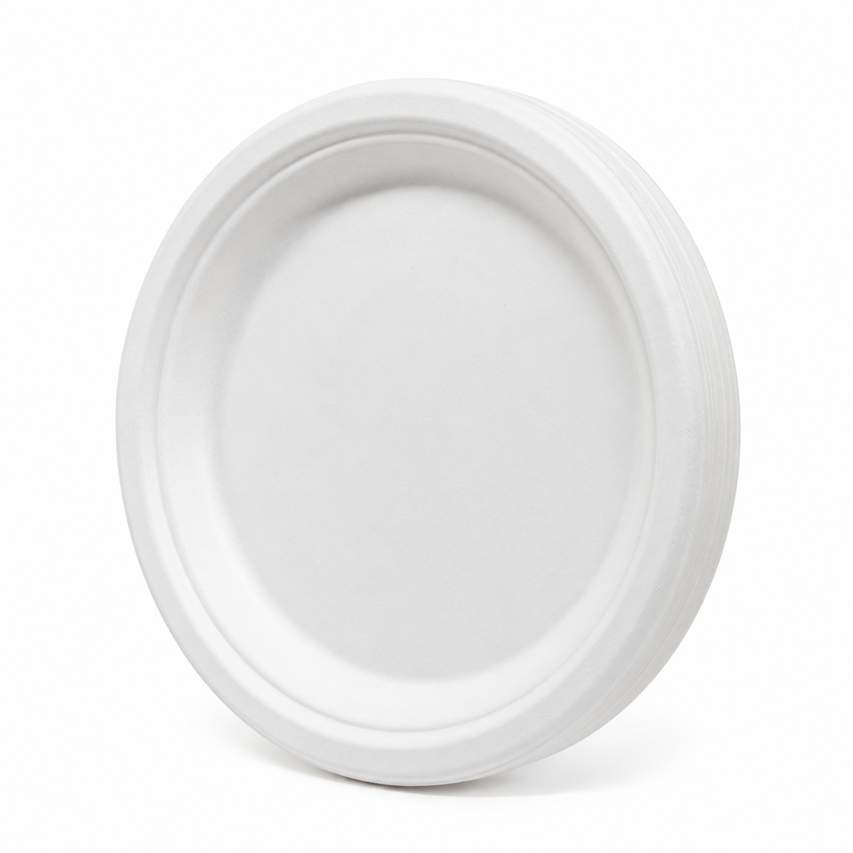 Plato Biodegradable 9" 22.5 cm Darnel Naturals Bagazo de Caña Paquete x 20 un.