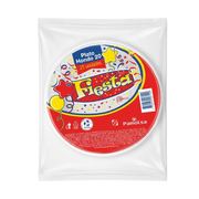 Plato Descartable Pamolsa Hondo Sopero Fiesta Blanco 20 Paquete 25un.